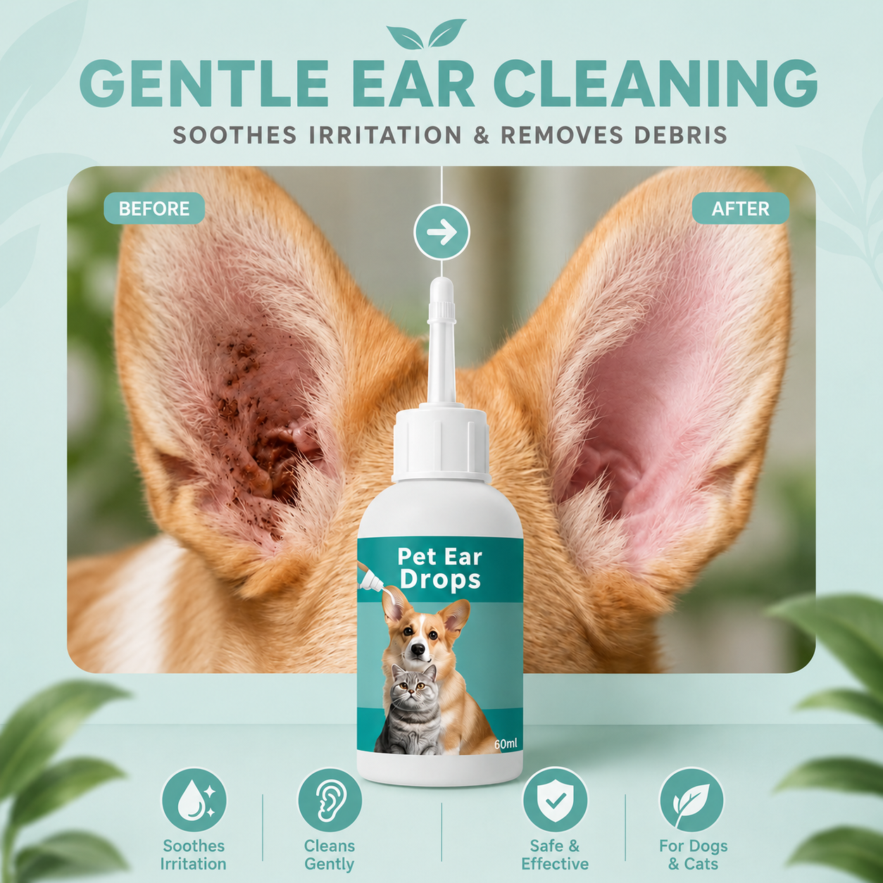 Dog & Cat Ear Cleaner